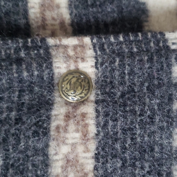 Woolrich Aztec Wool Southwestern Jacket Unisex SzM - Picture 9 of 11